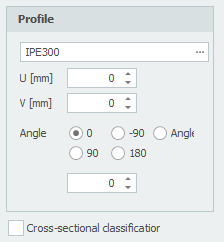 Profile properties